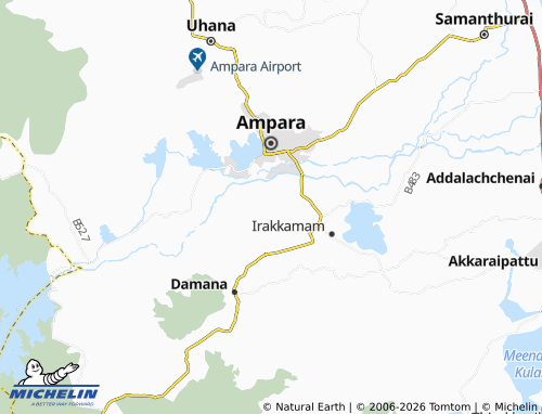 MICHELIN-Landkarte Muwangala - ViaMichelin