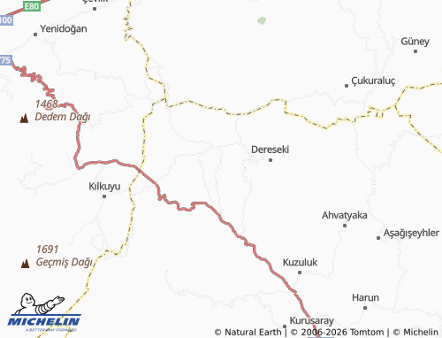MICHELIN Karaağaç map - ViaMichelin
