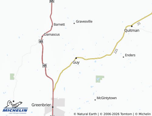 Mapa MICHELIN Guy - ViaMichelin