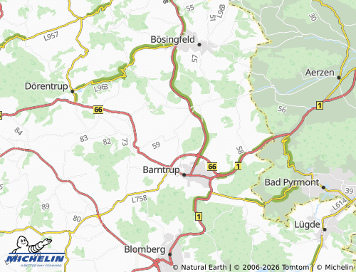 MICHELIN Struchtrup map - ViaMichelin