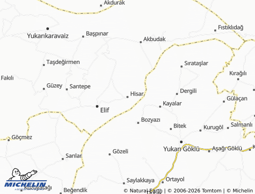 Mappa MICHELIN Hisar - ViaMichelin