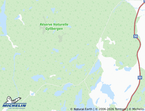 Mappa MICHELIN Spåns-Fäbodarna - ViaMichelin