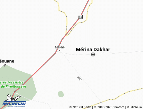 Mappa MICHELIN Koure - ViaMichelin