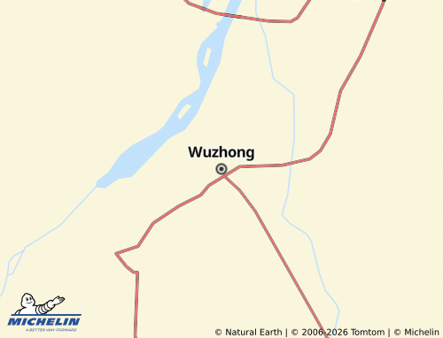 MICHELIN Wuzhong map - ViaMichelin