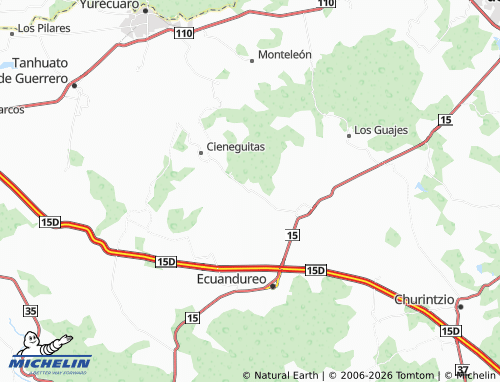 MICHELIN La Soledad map - ViaMichelin