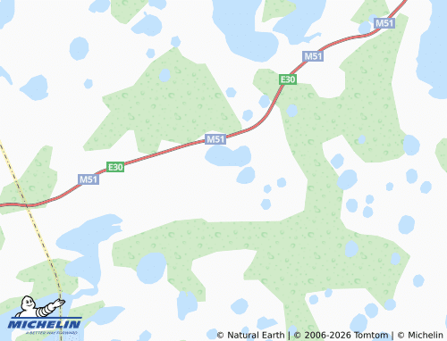 MICHELIN-Landkarte Dolgiye - ViaMichelin
