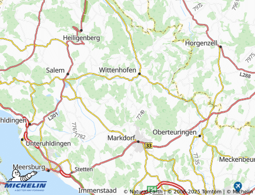 Kaart MICHELIN Grünwangen - ViaMichelin