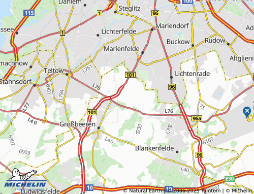MICHELIN Friederikenhof map - ViaMichelin