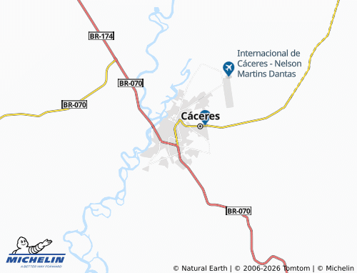 Mapa MICHELIN Santa Izabel - ViaMichelin