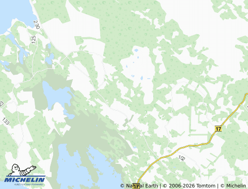 MICHELIN Niibi map - ViaMichelin