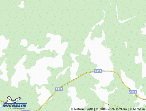 Carte MICHELIN Kukorevo - ViaMichelin