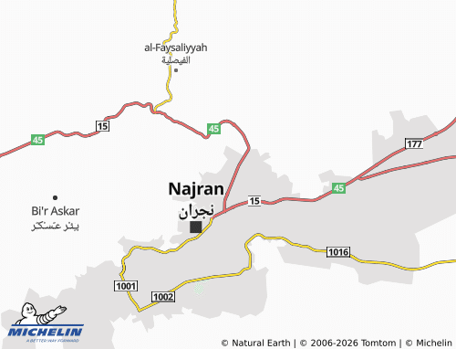 Carte MICHELIN al-Fahd - ViaMichelin