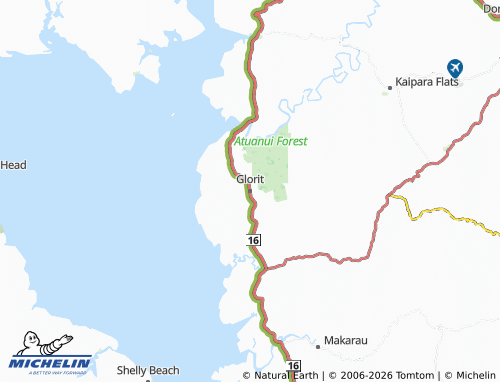 Mapa MICHELIN Glorit - ViaMichelin