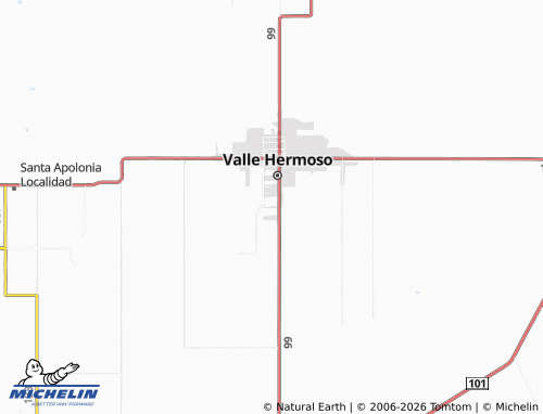Mappa MICHELIN Santa Rosa - ViaMichelin