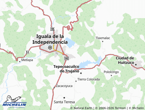 Mappa MICHELIN La Palma - ViaMichelin
