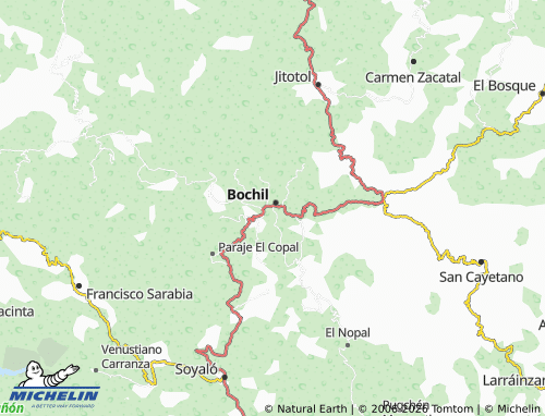 Mappa MICHELIN Santa Cruz - ViaMichelin