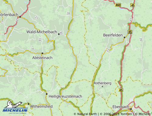 MICHELIN Ober Schönmattenwag map - ViaMichelin