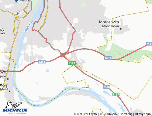 MICHELIN Svetlyy SNT map - ViaMichelin