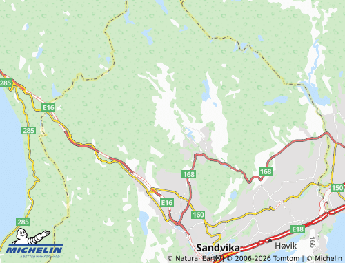 MICHELIN-Landkarte Goslia - ViaMichelin