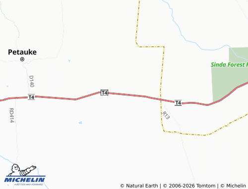 Mapa MICHELIN Mafumba - ViaMichelin
