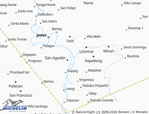 Mappa MICHELIN Dibuluan - ViaMichelin