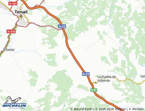 MICHELIN Puerto Escandón map - ViaMichelin