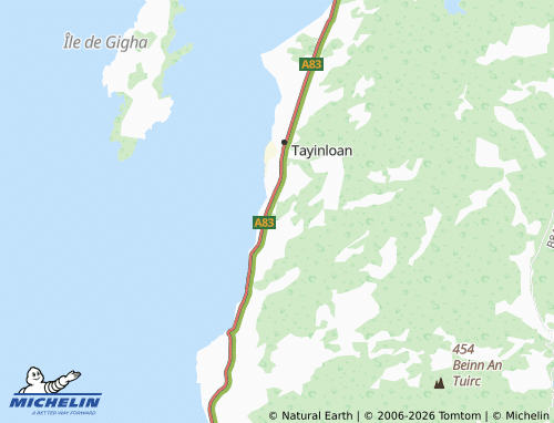 Mappa MICHELIN Beacharr - ViaMichelin