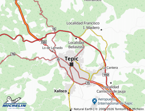 Mapa MICHELIN Ruinas de Jauja - ViaMichelin