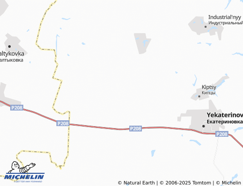MICHELIN Vol'nyy map - ViaMichelin