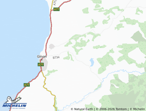 MICHELIN Penkill map - ViaMichelin