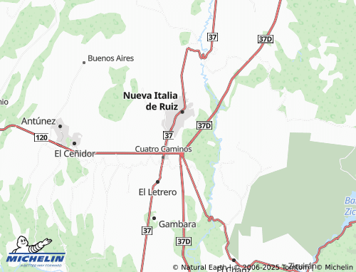 MICHELIN 17 de Noviembre map - ViaMichelin