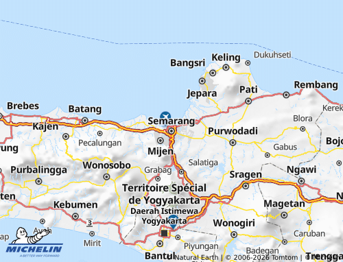 Mappa MICHELIN Giava Centrale - ViaMichelin