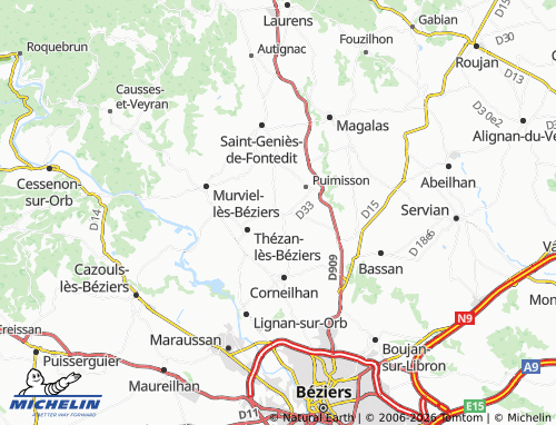 Mappa MICHELIN Pailhès - ViaMichelin