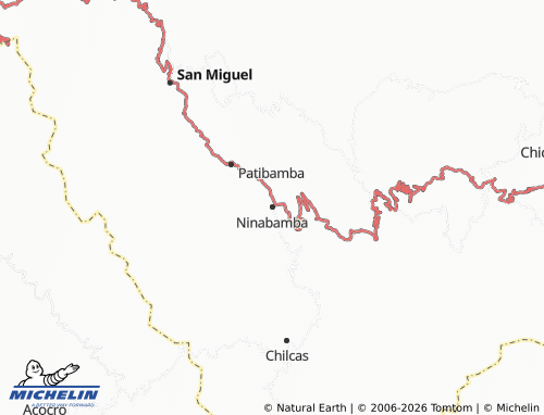 Carte MICHELIN Ninabamba - ViaMichelin
