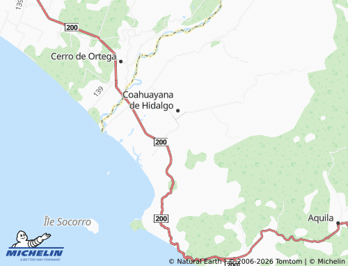 Mapa MICHELIN El Ranchito, Obrador - ViaMichelin