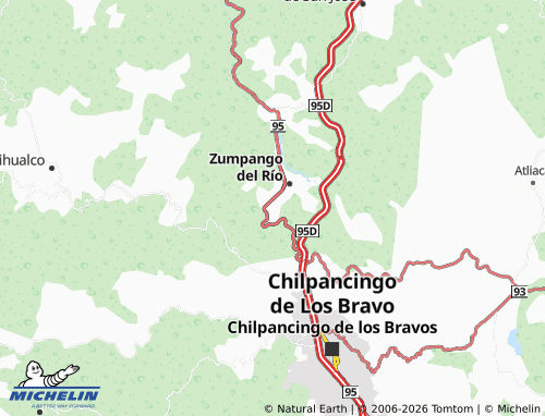 Mapa MICHELIN La Ciénega - ViaMichelin
