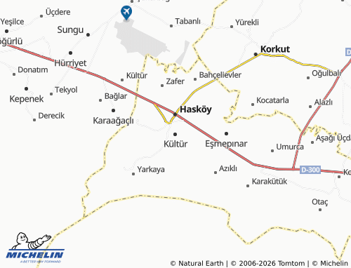 MICHELIN Kültür map - ViaMichelin