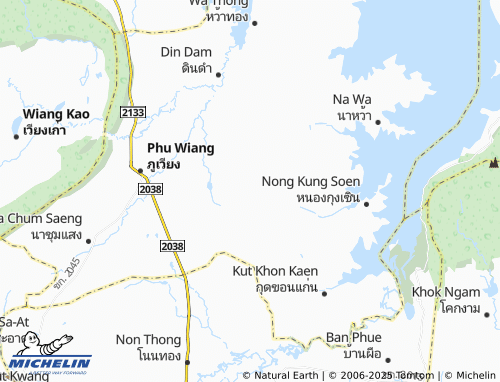 MICHELIN Nong Kung Thanasan map - ViaMichelin