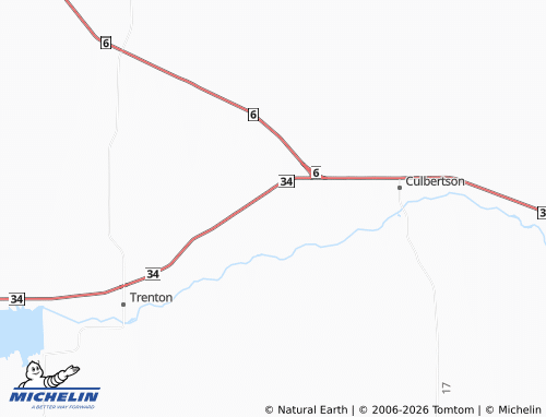 Mapa MICHELIN Riverside - ViaMichelin