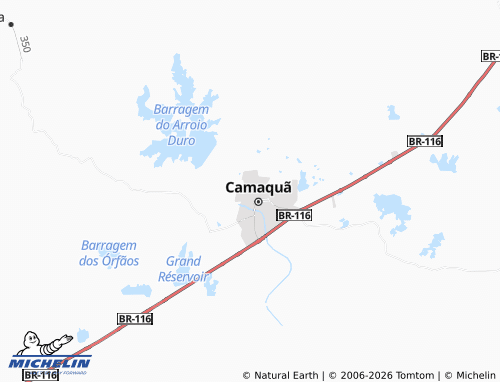 Mapa MICHELIN Centenário - ViaMichelin