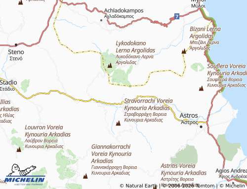 Mapa MICHELIN Platana - ViaMichelin
