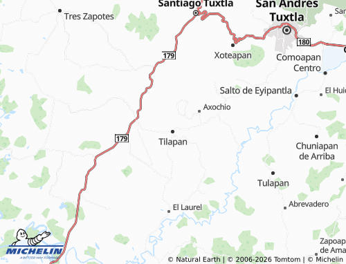 Mapa MICHELIN Tilapan - ViaMichelin