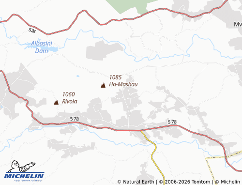 MICHELIN-Landkarte Phola - ViaMichelin