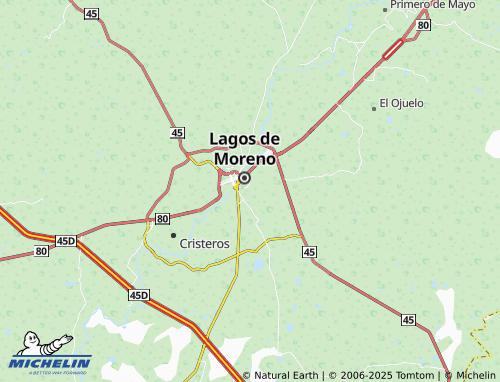 MICHELIN Praderas del Carmen map - ViaMichelin