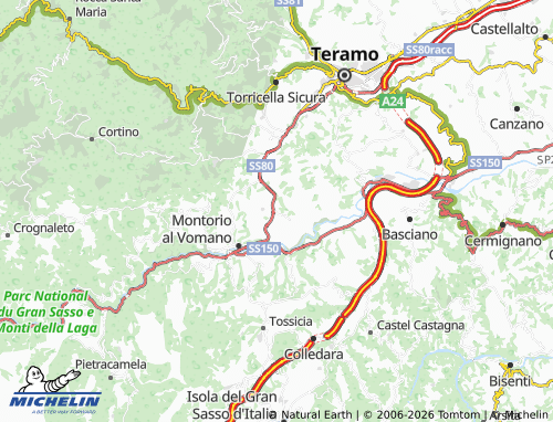 Mapa MICHELIN Bivio Collevecchio - ViaMichelin