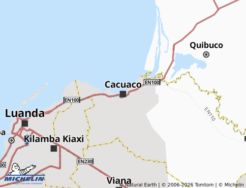 Mapa MICHELIN Cacuaco - ViaMichelin