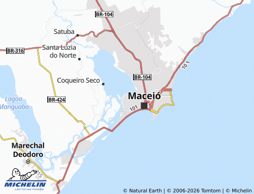 Mapa MICHELIN Vergel do Lago - ViaMichelin