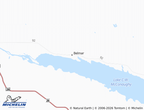 Mapa MICHELIN Belmar - ViaMichelin