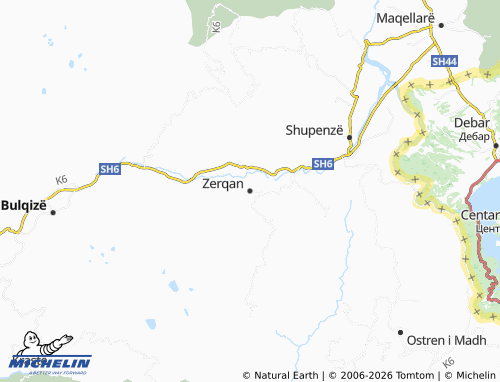 MICHELIN Zerqan map - ViaMichelin