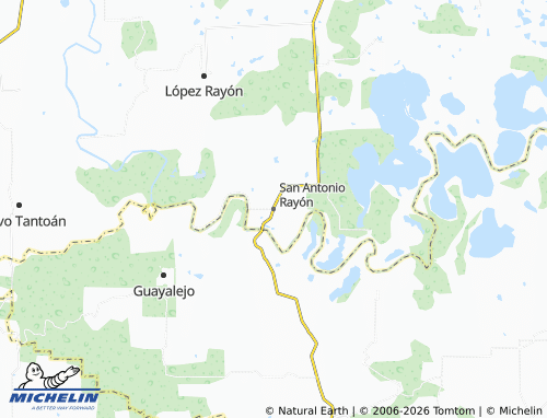 Mappa MICHELIN San Antonio Rayón - ViaMichelin
